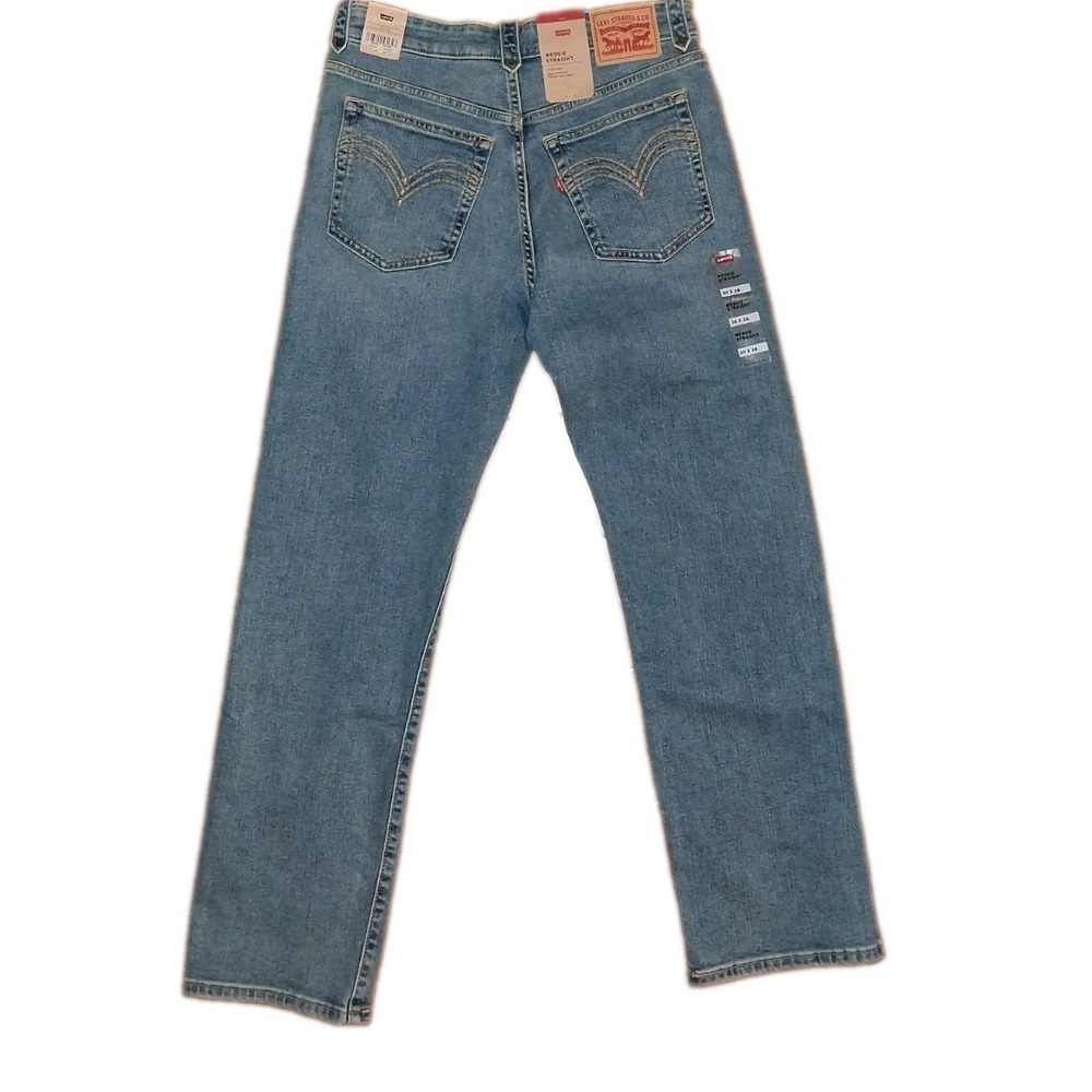 Women's Levi's Wedgie Straight Jeans 30x28 - Picture 3 of 6